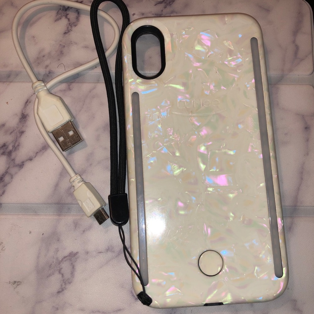 LuMee IPhone X phone case: Mirage Jewel